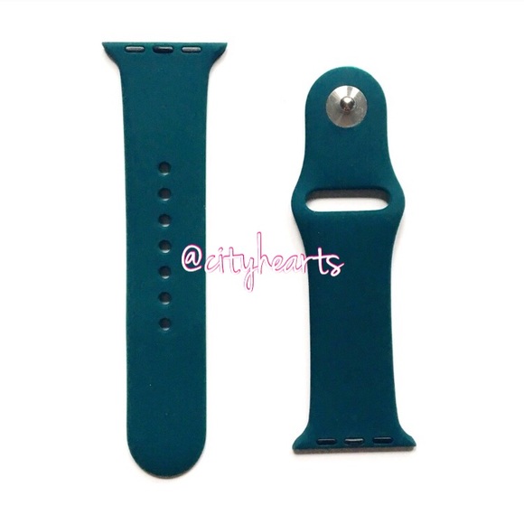 NEW Hunter Teal Green Apple Watch Sport Band - Picture 2 of 5